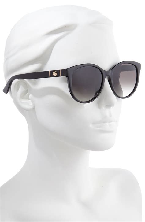 gucci 56mm cat eye metal sunglasses|designer cat eye sunglasses polarized.